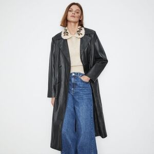 Zara Cream Embroidered Short Sleeve Sweater